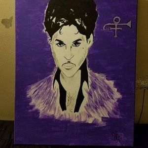 Prince Acrylic paintings I made.